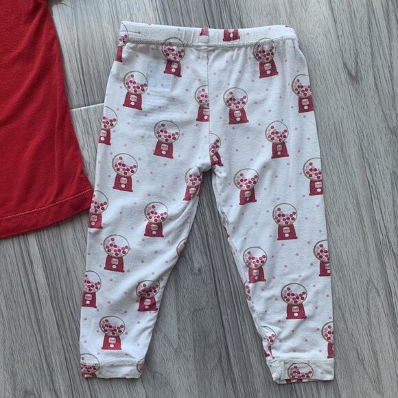 Kickee Pants Bubblegum Bamboo Pajamas - Picture 7 of 11